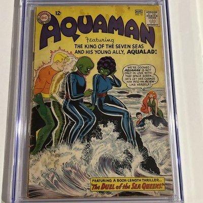 AQUAMAN #16 CGC 3 OW/WH PAGES