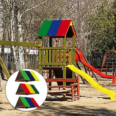 Allwetter Überdachung Abdeckung für Spielstationen 132x226cm leichte Bauweise