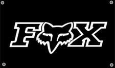 FOX banner with grommets 3x5ft