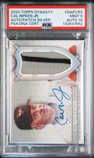 Topps Dynasty Cal Ripken Jr /5 Auto 10 PSA