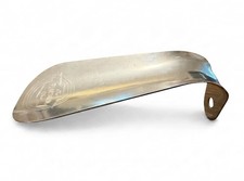 Vintage Mid Century Florsheim Shoes Shiny Metal Shoe Horn Advertising Shoe Spoon