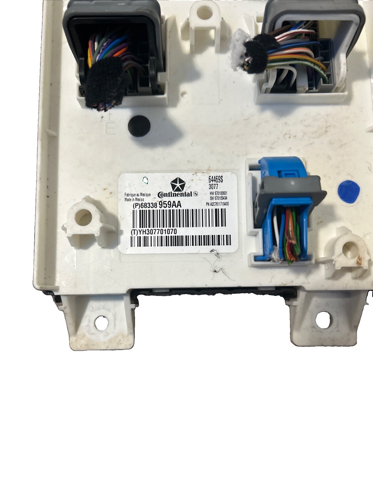 Maserati Levante 2018 Body control modules Set P/N 68338959AA