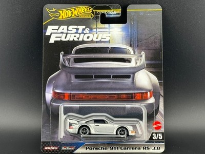 Hot Wheels Porsche 911 Carrera RS 3.8 Silver HNW46-M 1/64