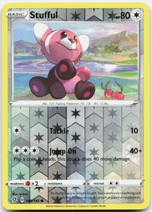 Stufful 149/192 Reverse Holo Common Rebel Clash