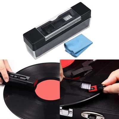 Kits de nettoyage de disques vinyles, chiffon de nettoyage, platine DJ, - Photo 1/4