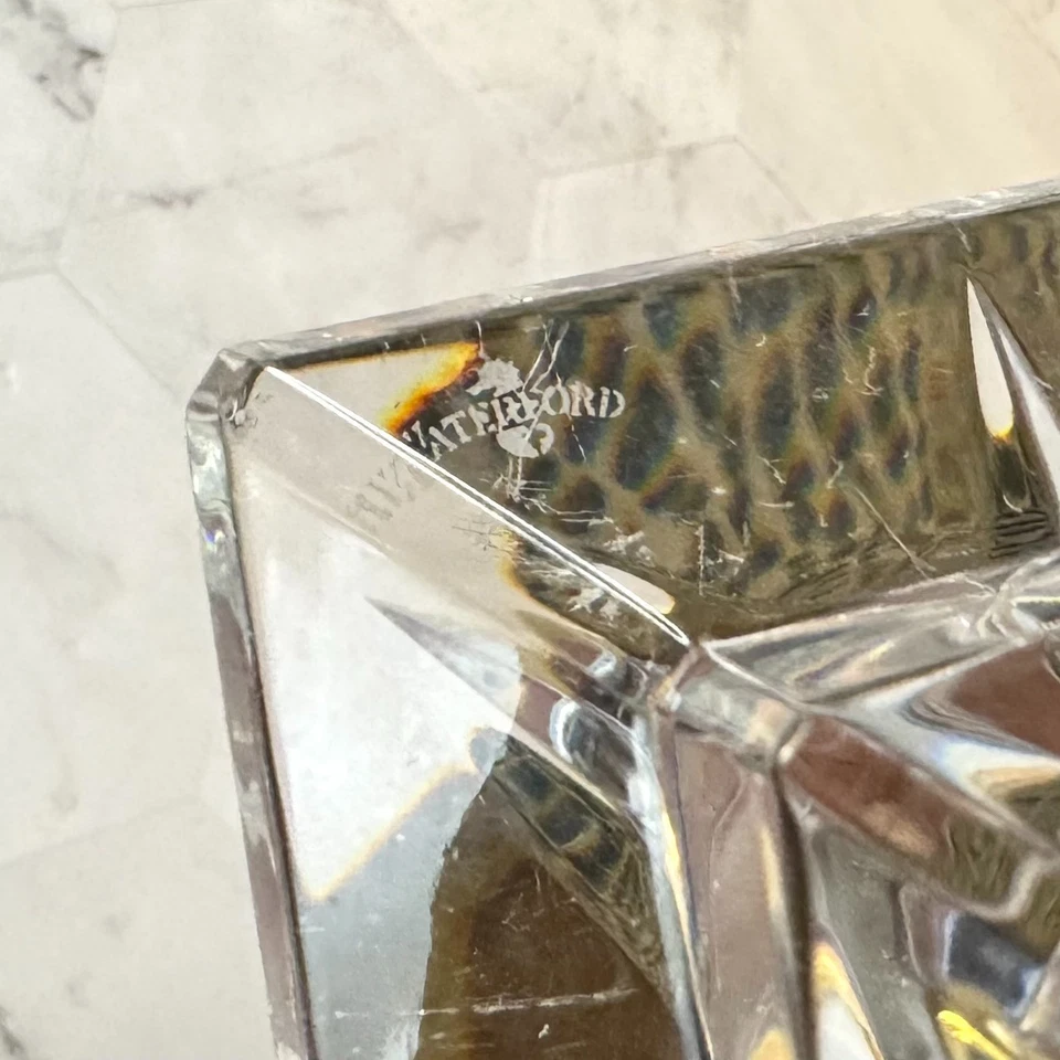 Candelabros Waterford Crystal Lismore Ireland 6" sin astillas usados en excelente estado Foto 2 de 4