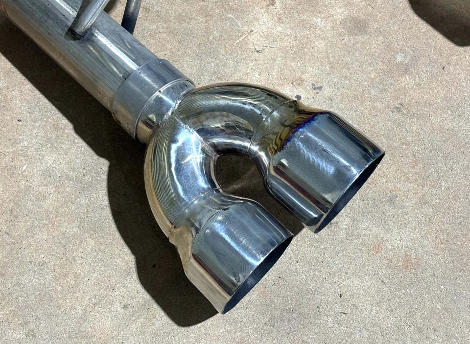 2015-2021 Subaru WRX FactionFab Axle Back Exhaust Burnt Tip Set PO35 OEM - Image 4 of 4