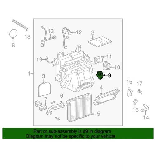 87106-30341 8710630341 Damper Servo Motor Assembly Automotive Parts - Picture 11 of 12