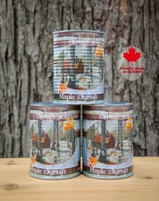 3 Cans of Fresh Dark Maple Syrup 540ml / 18.3 oz Each Free Shipping from CANADA