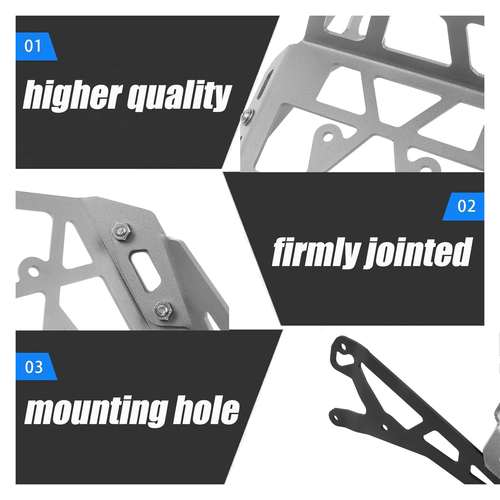 FRONT UPPER HEADLIGHT LUGGAGE CARGO CARRY RACK For Honda Monkey 125 DAX125 18-23 - Picture 4 of 10