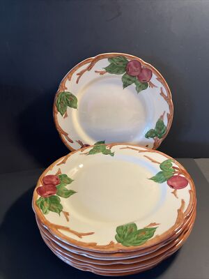 Pc Franciscan Apple Dinner Plate USA Vintage Earthenware