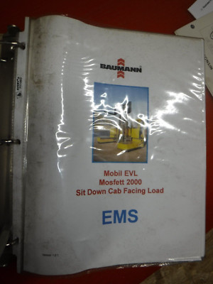 1999 BAUMANN SIT DOWN CAB FACING LOAD EMC DIAGNOSTIC SERVICE MANUAL