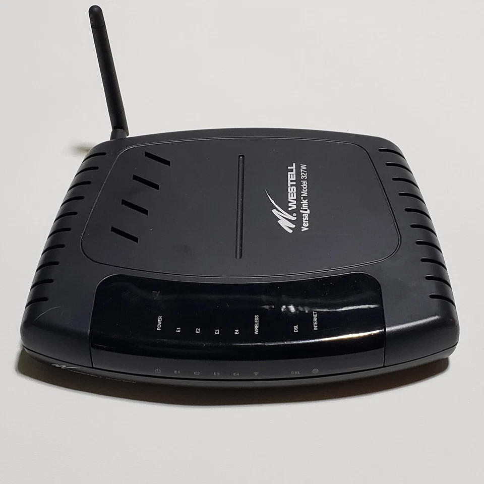Westell VersaLink DSL Modem Router 4-port Wireless - Image 2 of 4