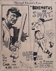 1934 newspaper panel by Edgren "Behemoths of Swat" - Ty Cobb, Babe Ruth