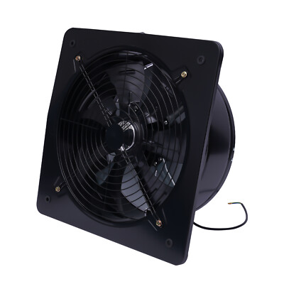 #ad 16quot; Fan Utility Blower Industrial Axial Flow Exhaust Fan Black 2800r min 750W $115.51