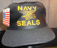 U.S. NAVY USN NAVY SEALS CAP HAT ADJUSTABLE SIZE MADE IN THE USA