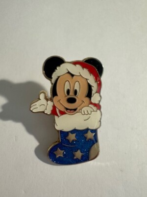 TDL Tokyo Disneyland Christmas Stockings Mickey Mouse Disney Pin