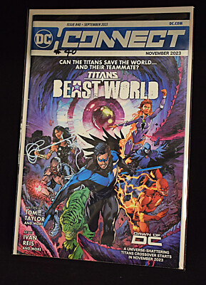 DC Connect #40 - September 2023~ Titans Beast World ~ W/Mylar Sleeve ...