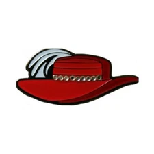 Red Hat Magnetic Golf Ball Marker & Matching Hat Clip