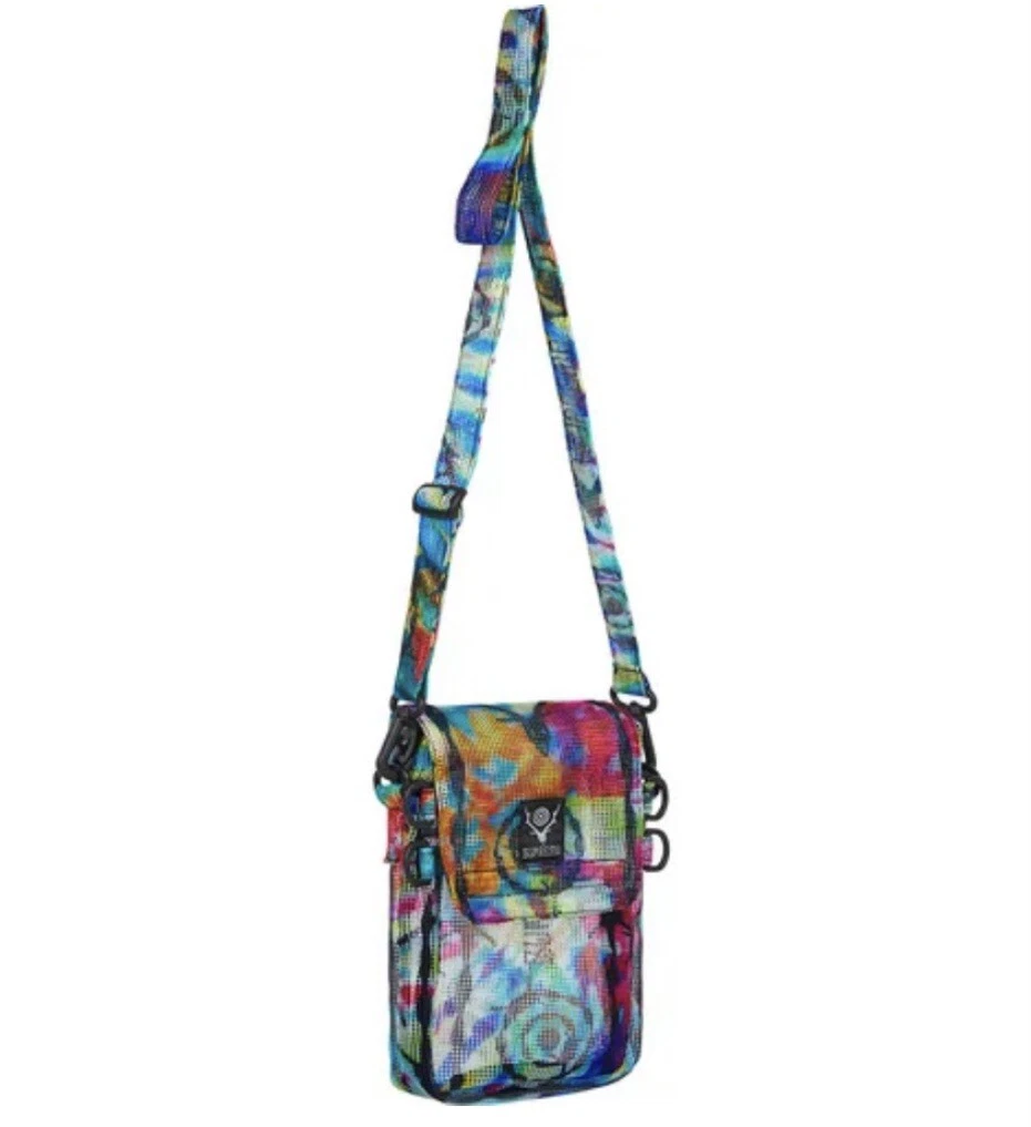 Brand New Supreme x South2 West8 SS21 Multicolor Heavy Mesh Game Bag/ Side  Bag
