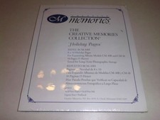 Creative Memories 8" x 10" Holiday Pages / Refill RCM-10H, 10 Pages / 5 Sheets
