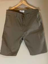 CATERPILLAR CAT Cotton Twill Carpenter Shorts, Tan, Men's 33, NWT