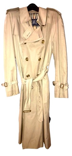 Men size M Trench Coat Burberry 90'S Balmakaan Coat Liner