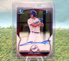 2023 Bowman Chrome- Chris Newell -1st Prospect Auto Autograph- #CPA-CN -Dodgers
