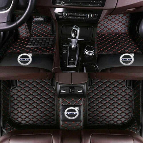 Auto For Volvo XC90/40/60/70 S60/80/70/90 Car Floor Mats Waterproof Auto Liners - Image 2 of 4