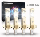 4x H1 LED Headlight Bulbs Conversion Kit High Low Beam Super Bright 10000K White