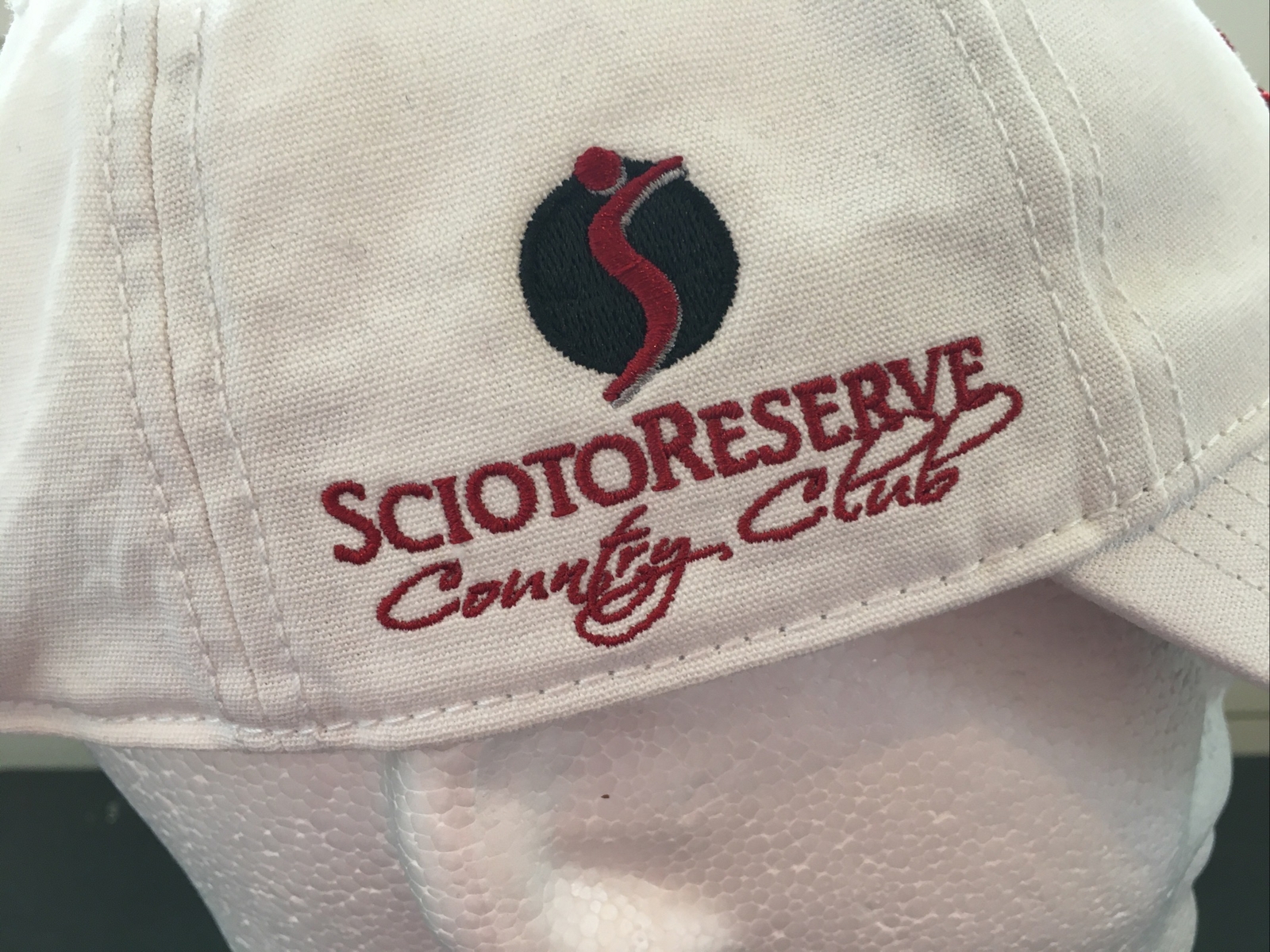 Titleist Hat/cap Strap Back Adjustable White Red … - image 4