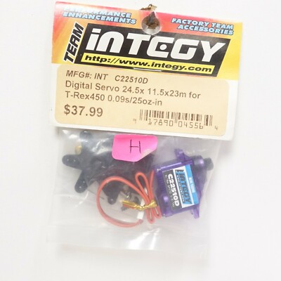 Integy C22510D Digitales Servo 24,5x 11,5x 23m Für T-Rex450 0,09s/25oz-in