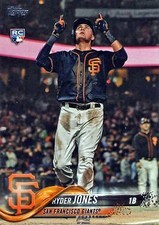 2018 Topps Update #US57 Ryder Jones San Francisco Giants Rookie Card RC