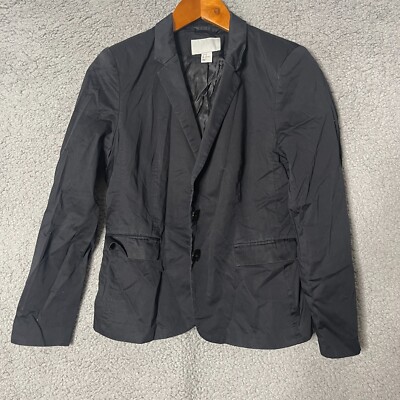 H&M Women's Blazer Button Jacket Sport Coat Size 10