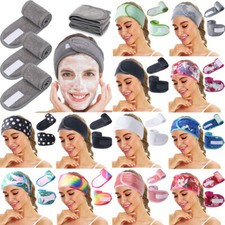 Facial Headband Adjustable Elastic Makeup Yoga Sports Hair Band Head Wrap Shower