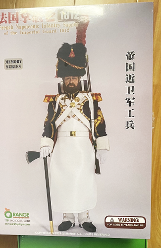 QORANGE QOTOYS QOM-1030 1/6 Napoleonic Infantry Sapper Action Figure - Picture 2 of 16