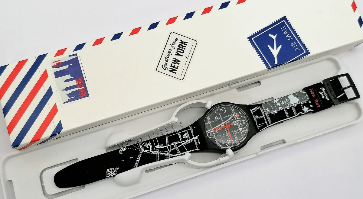 SWATCH SPECIAL 2017 SUOZ244 Broadway greetings From New York