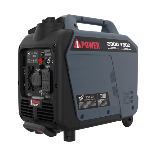 A-iPower Portable Inverter Generator, 2300W RV Ready, EPA & CARB Compliant CO...