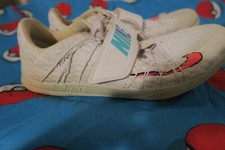 Nike Zoom Triple Jump Elite Track Spike White Ombre 705394-101 Men's 11 Flywire