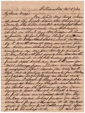 Civil War-Dated CSA Soldier Letter on Plantation Owner Murdered by His Slaves