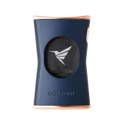 Colibri Slim Cutter navy/gold - gerader Schnitt - Für Zigarren bis Ringmaß 56