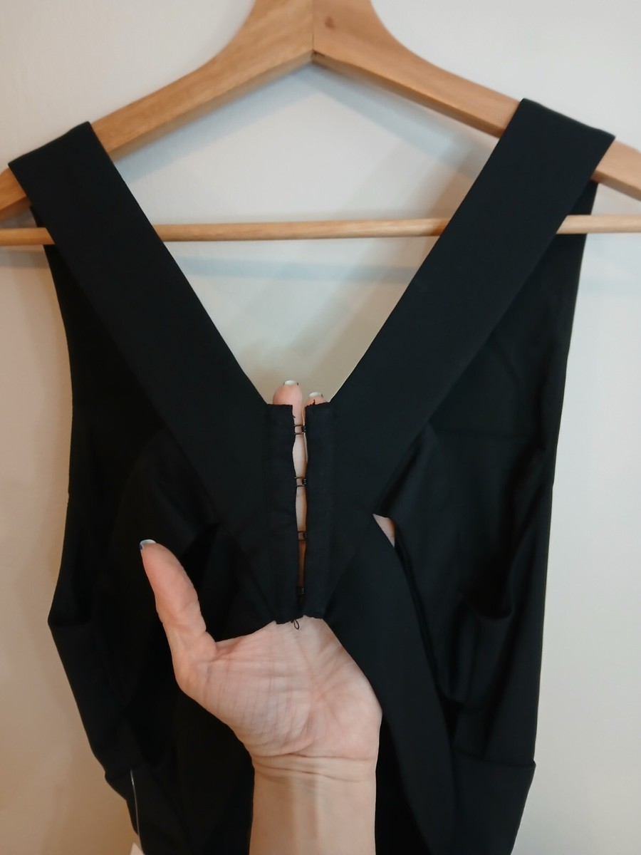 tobi black skater dress TOBI Take it Slow Skater Dress size Small