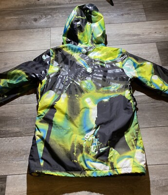 VOLCOM Snowboard Jacket Women's Size L Thermonite 8,000 MM VOLCOM Snowboard Jacket Women's Size L Thermonite 8,000 MM
