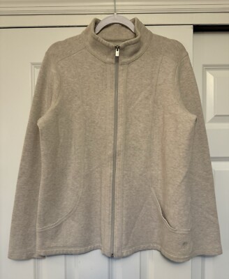 Tommy Bahama Full Zip Sweater Sweatshirt Jacket Size Large