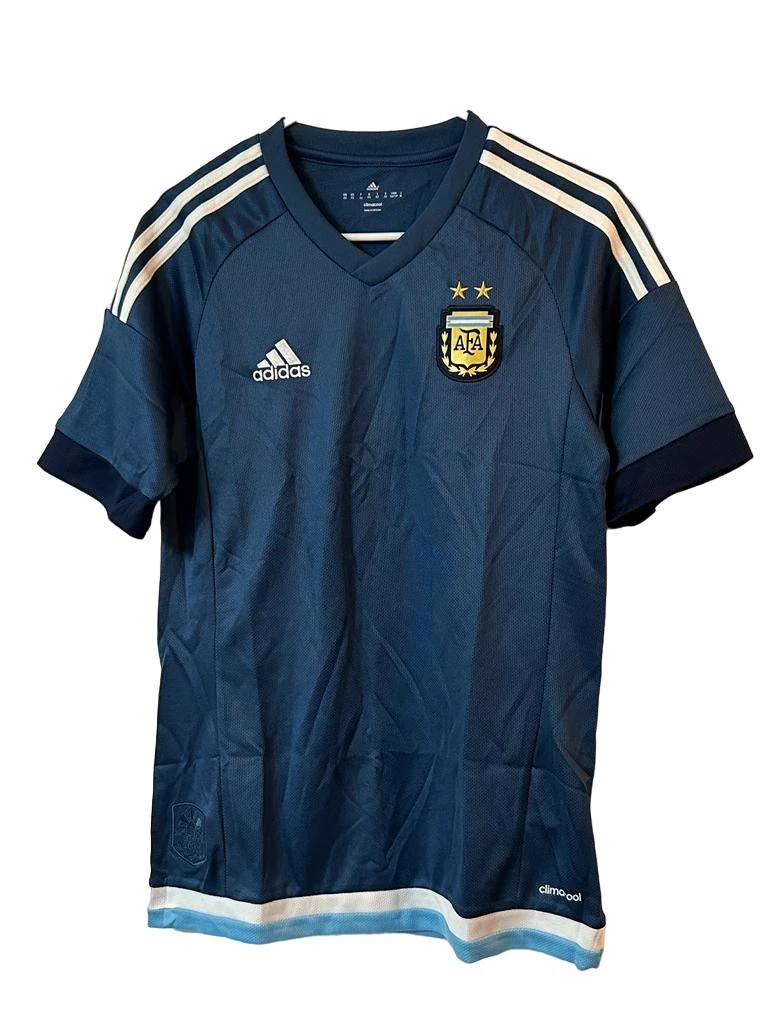 Adidas Men s Argentina Away Climacool V Neck S Sleeve Soccer