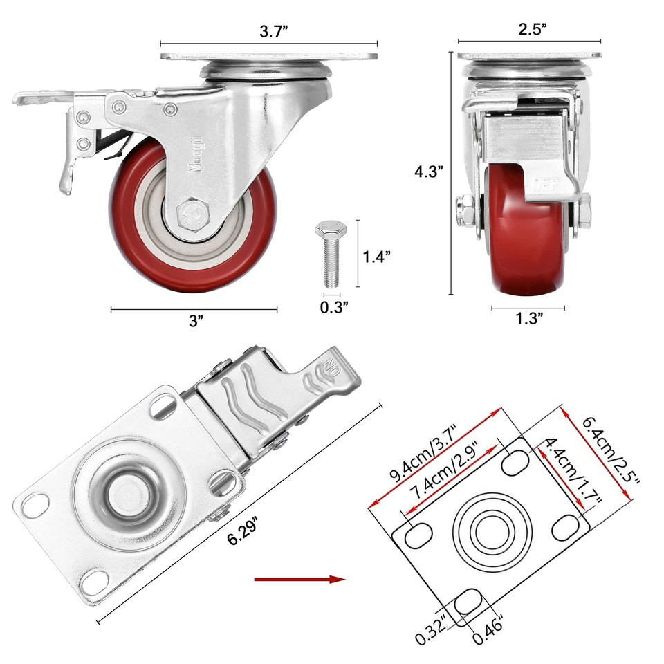 Sitemapcdatahttpsomobeldreferenzcom3 Inch Heavy Duty Casters