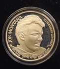 JOE MONTANA CHIEFS ENVIROMINT 1993 NFL PLAYERS ROUND .999 SILVER COIN 1/1000