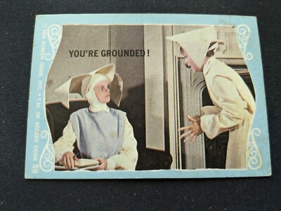 1968 Donruss The Flying Nun Card # 59 You're Grounded! (VG/EX)