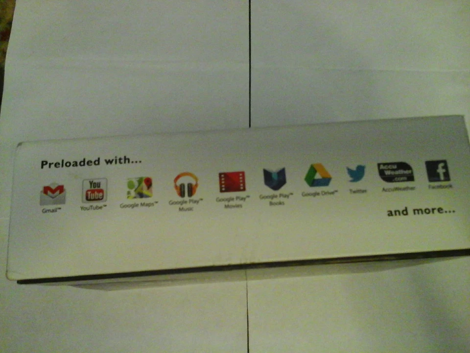 HKC P774A 7" Capacitive Multi-Touch Android 4.1 Jelly BeanTablet PC- White . - Image 3 of 4