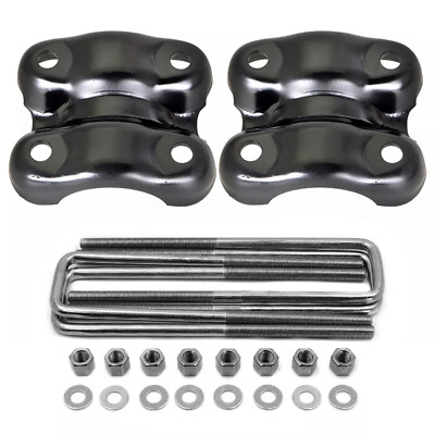 #ad For 88 00 Chevy GMC C K 2500 3500 15592588 Rear Leaf Spring U bolts and Plate $98.24